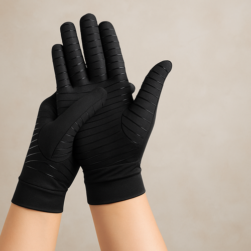 Copper Infused Compression Gloves