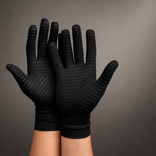 Copper Infused Compression Gloves